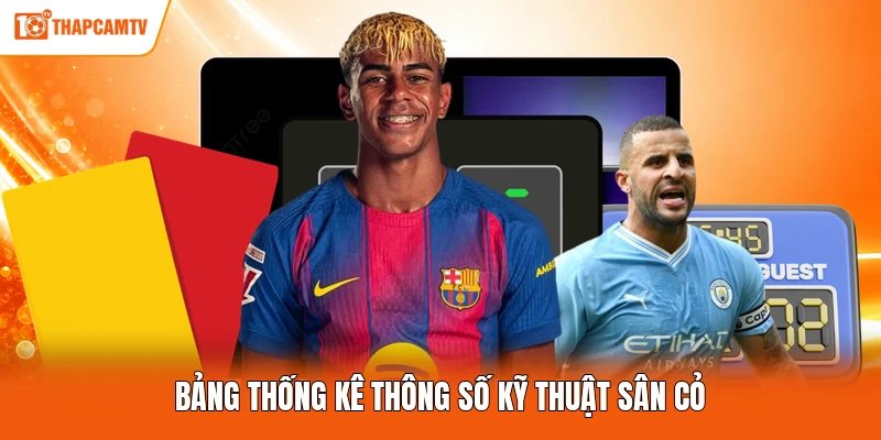 Bảng thống kê thông số kỹ thuật sân cỏ