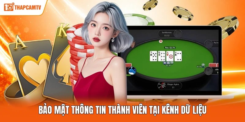 Bảo mật thông tin thành viên tại kênh dữ liệu