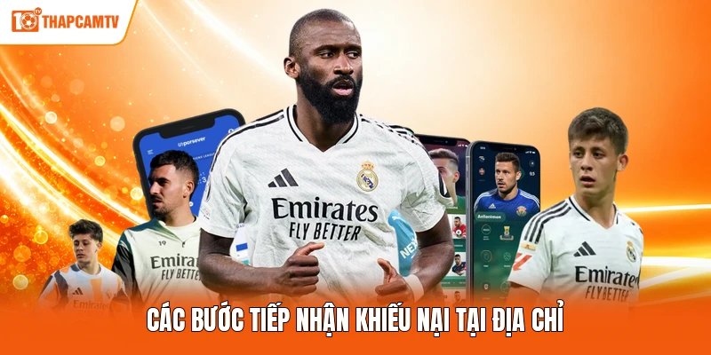 Các bước tiếp nhận khiếu nại tại địa chỉ