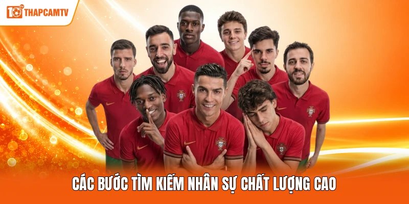 Các bước tìm kiếm nhân sự chất lượng cao