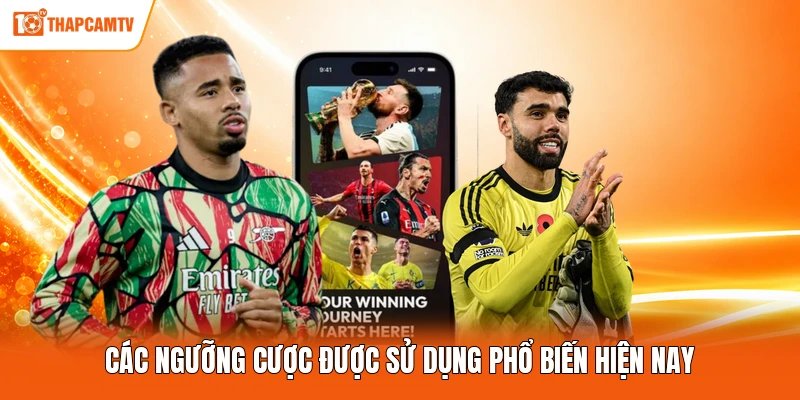 Các ngưỡng cược được sử dụng phổ biến hiện nay