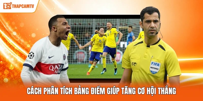 Cách phân tích bảng điểm giúp tăng cơ hội thắng