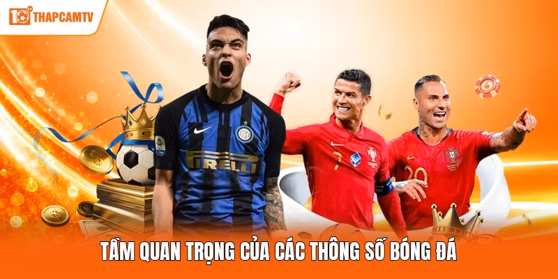 Tầm quan trọng của các thông số bóng đá