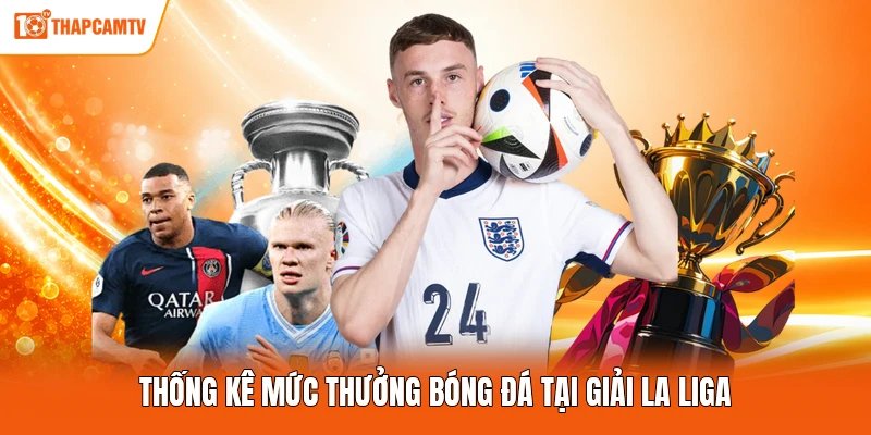 Thống kê mức thưởng bóng đá tại giải La Liga